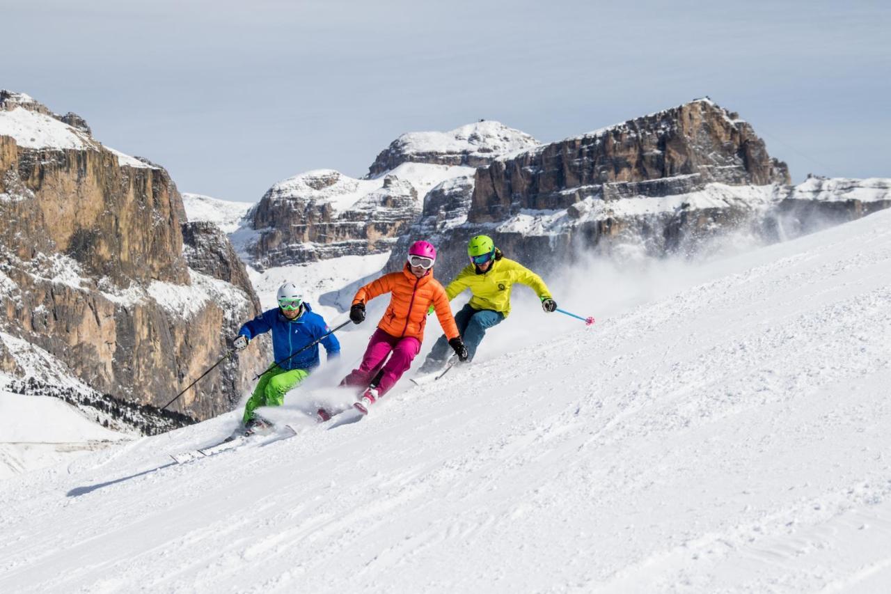 Hotel Ladinia Dolomites View Pozza di Fassa Kültér fotó
